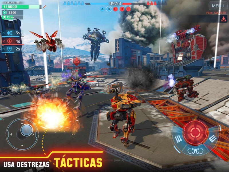 War Robots. PvP Multijugador screenshot 9