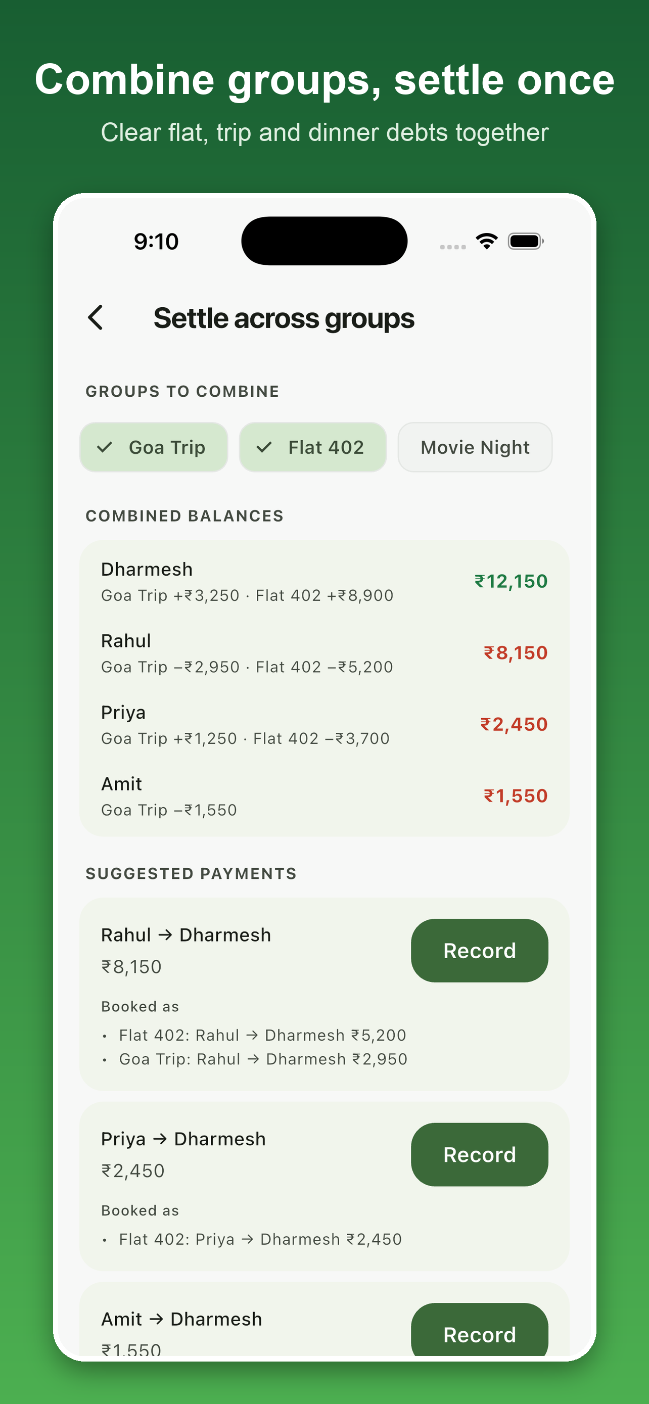 SplitPay – Split Expenses screenshot 5