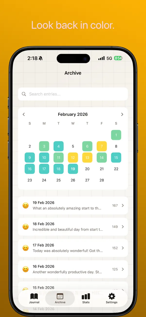 Screenshot #2 pour Inkro - Journal Privé