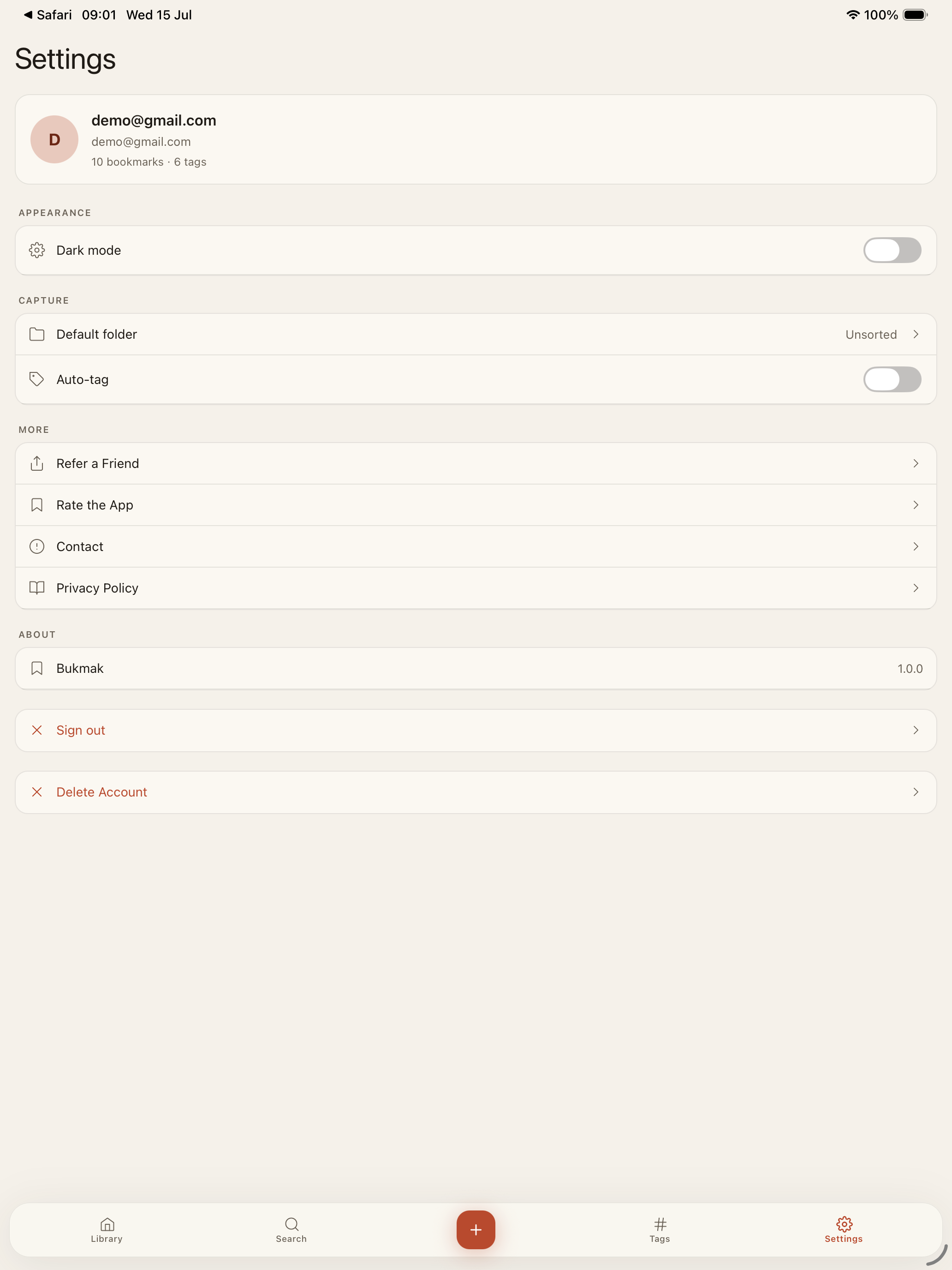 BUKMAK - Bookmark Manager screenshot 13