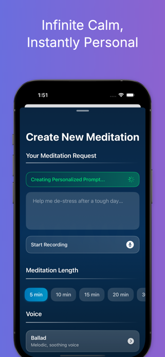 Waves: Personalized Meditation Screenshot 4 of 7