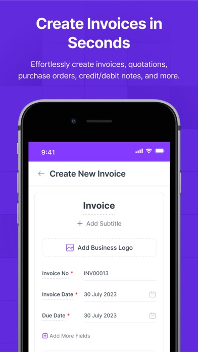 Refrens-Invoice maker,Bill App Screenshot