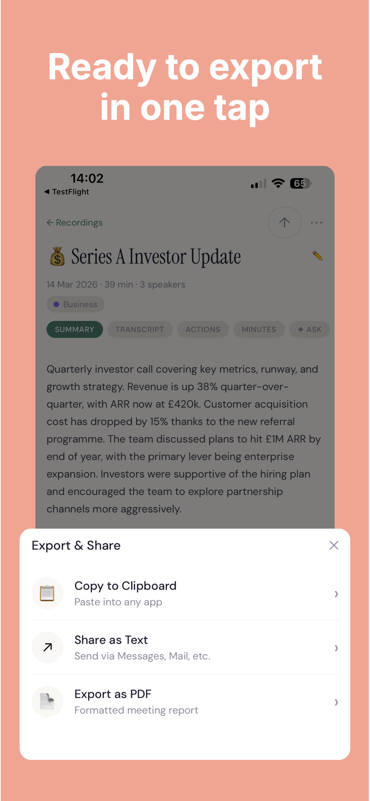Scribe: AI Meeting Note Taker screenshot 5