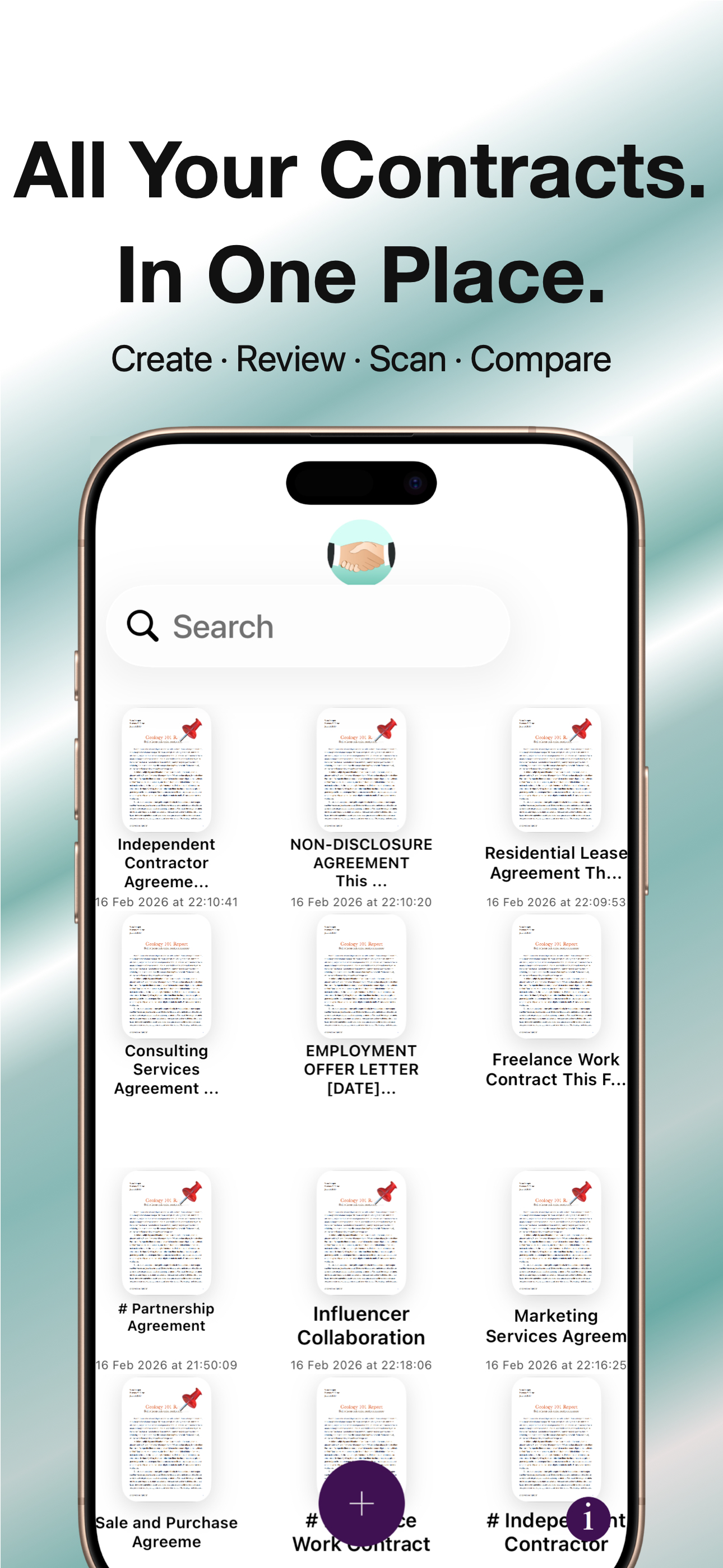 Contract AI: Compare & Create