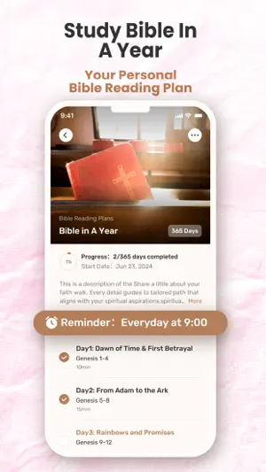 HolyTime: Bible & Devotional screenshot 1