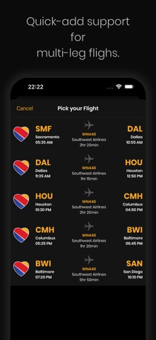 Fly - Log and Share Flights screenshot