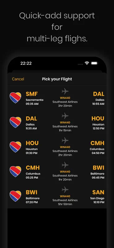 Fly - Log and Share Flights screenshot 8 of 8