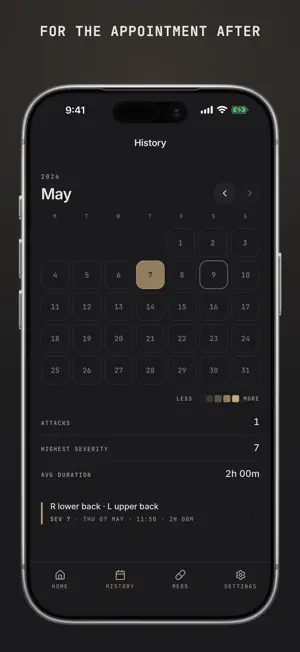 Mign: Migraine Tracker screenshot 4