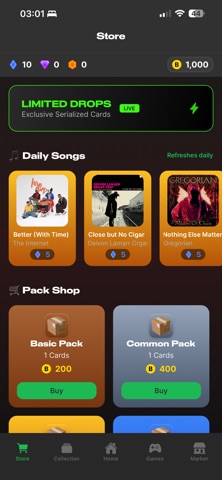 Tuned Up: Music Trading Game iPhone screenshot
