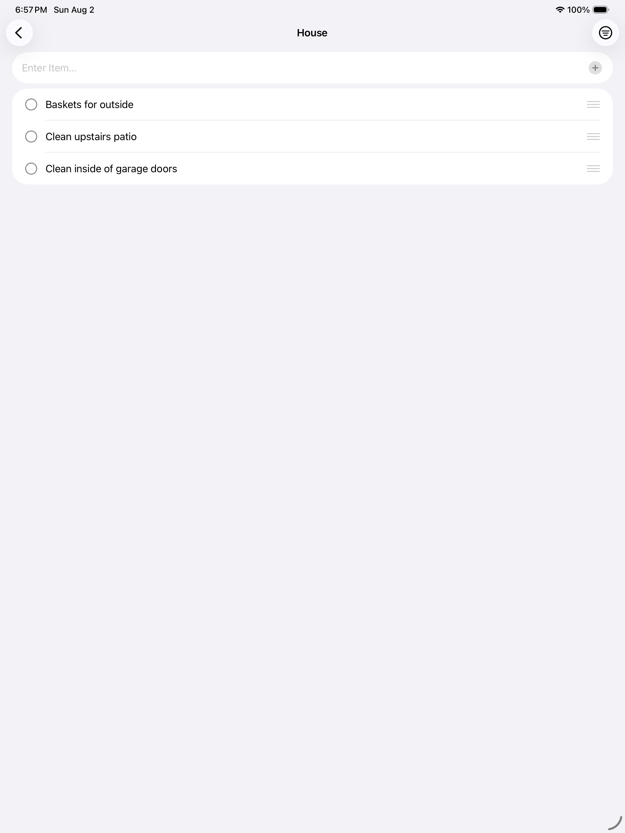 SimpleLists screenshot 6