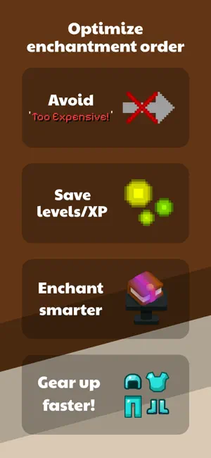 Enchantment Calc for Minecraft screenshot 1