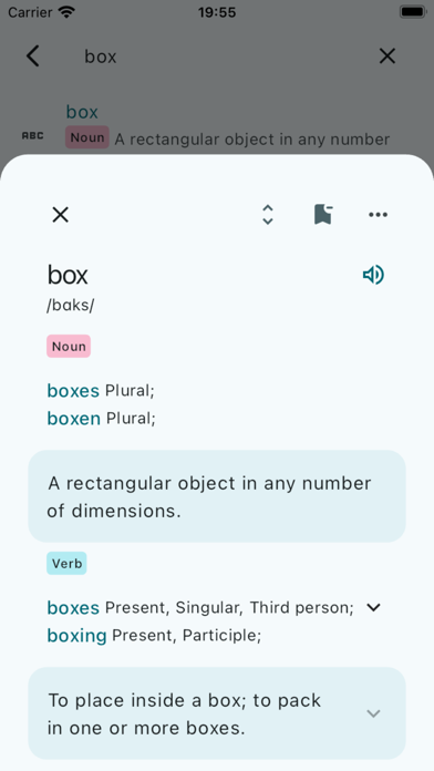 Owllen - AI English Dictionary Screenshot