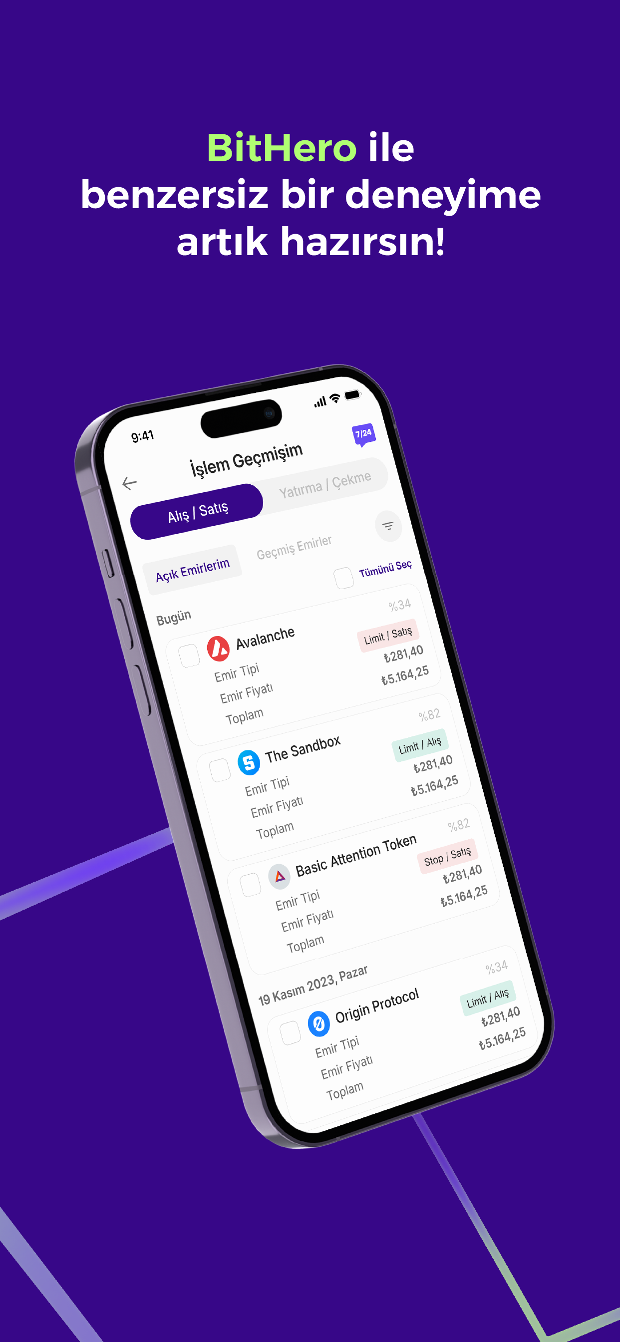BitHero: Kripto Para Borsası