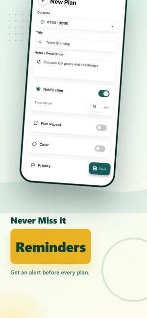 Schedy: Daily Planner screenshot 2