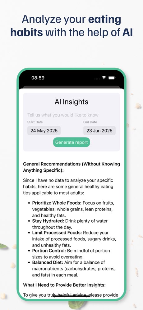 Food Journal Daily screenshot 5