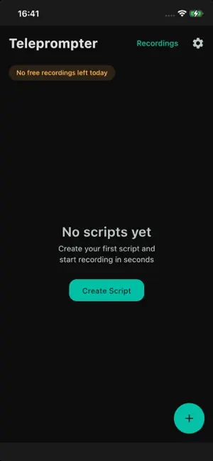 Teleprompter 4 Creators screenshot 1