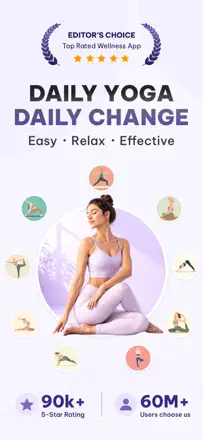 Daily Yoga: Screenshot 1 von 10