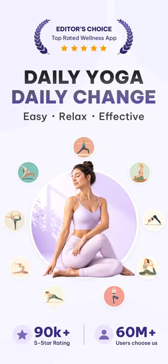 Daily Yoga: Screenshot 1 von 10