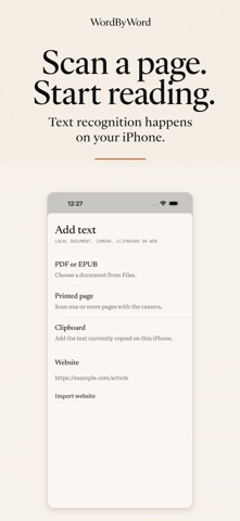 WordByWord: Speed Reader screenshot 6