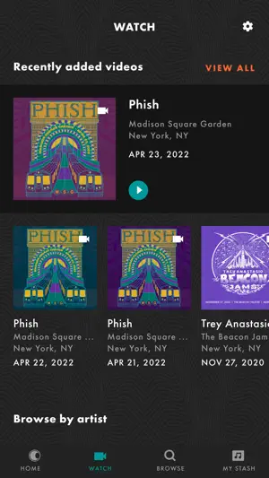 LivePhish screenshot 4