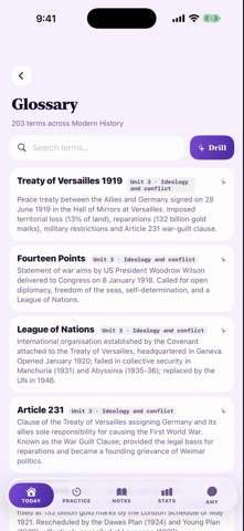 VCE Study Modern History Screenshot 8 of 8