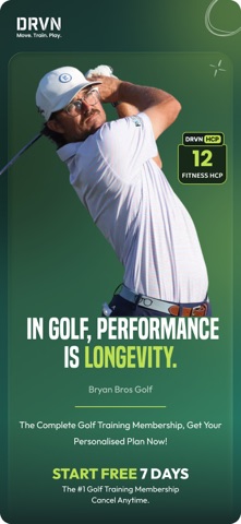DRVN - Golf & Gym Workouts Screenshot 1 of 10