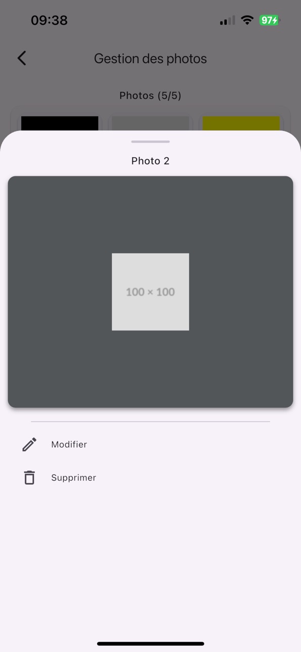 iPhone screenshot