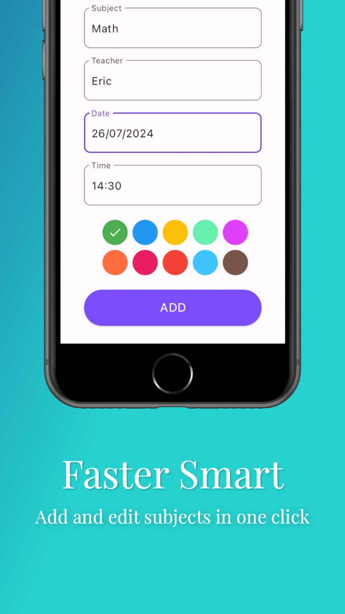 Study Smart - School timetable