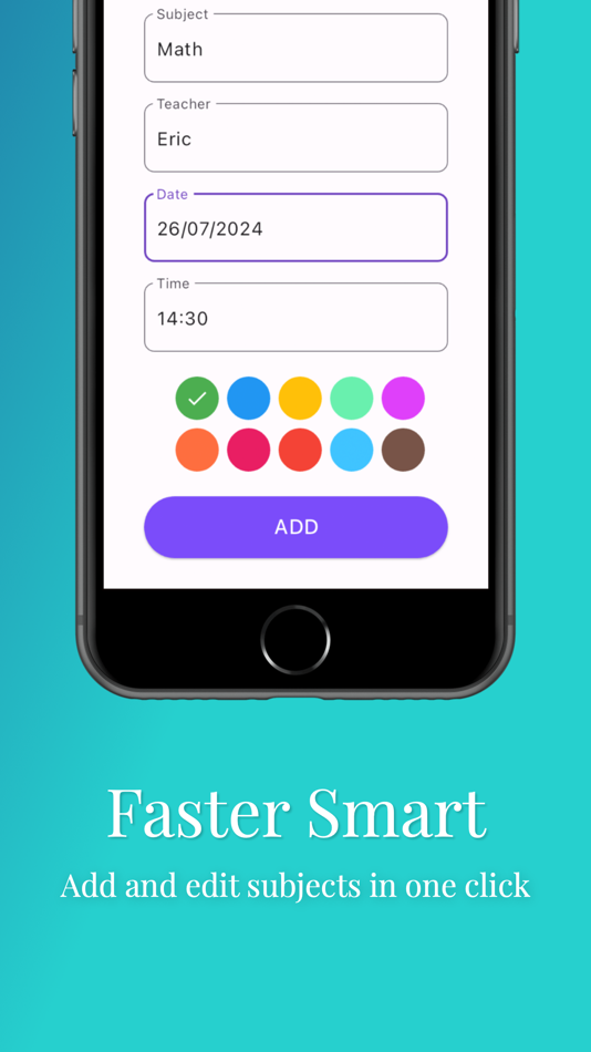 #4. Study Smart - School timetable (iOS) 게시자: Giovanni Bruno