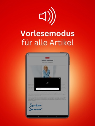 BILD der FRAU – E-Paper iPad screenshot