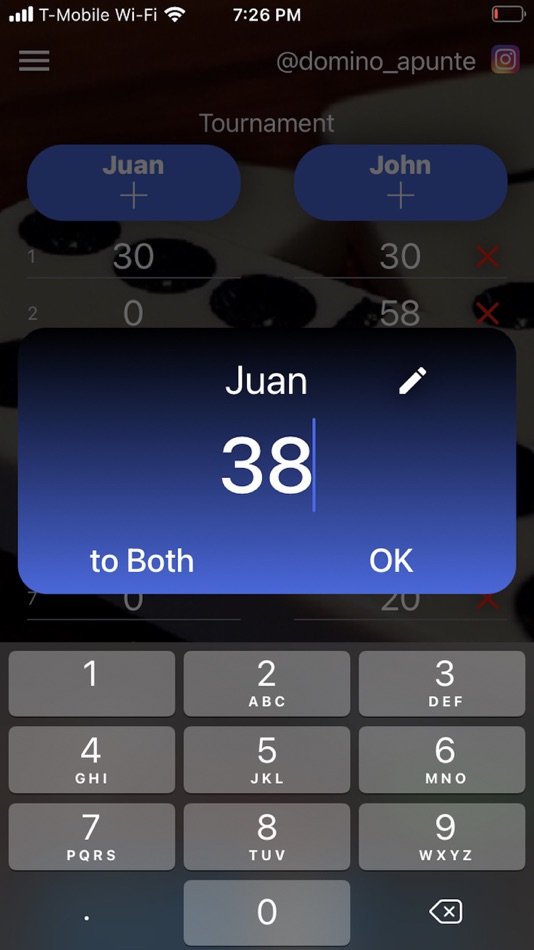 #2. Domino Apunte (iOS) By: DMICANO LLC