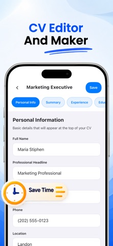 Career Canvas: AI CV Builder Screenshot 7 of 10