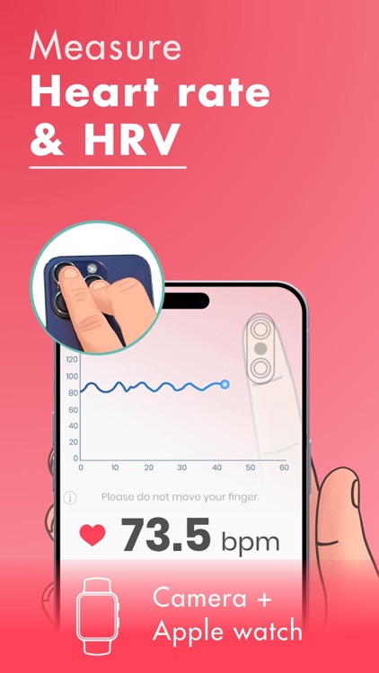 Heart rate monitor- Health app