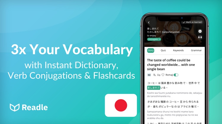 Readle: Learn Japanese Fast