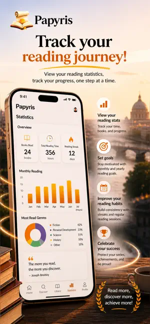 Papyris: AI Book Tracker screenshot 2