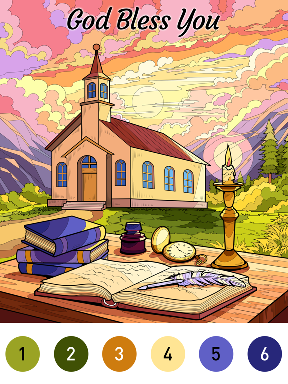 Screenshot #5 pour Bible Color Paint By Number