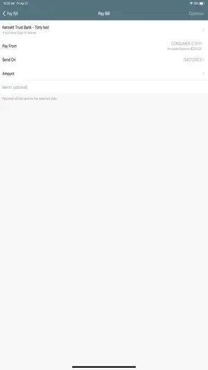 Kennett Trust Bank screenshot 1