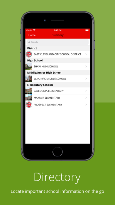 East Cleveland City Schools Screenshot