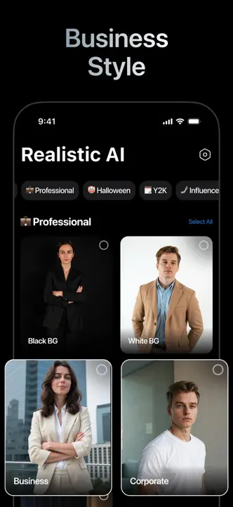 AI Headshot Generator: Screenshot 5 von 6