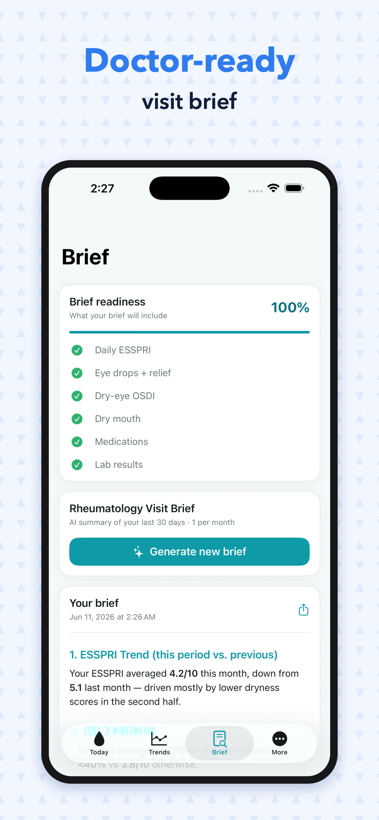 Dew: Dry Eye Symptom Diary screenshot 4
