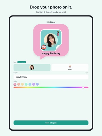 Sticker Lab: Photo Stickers iPad screenshot