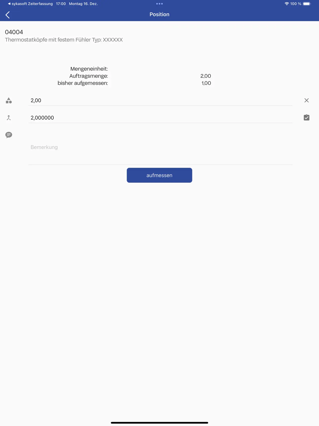 Screenshot #6 pour sykasoft Aufmaß