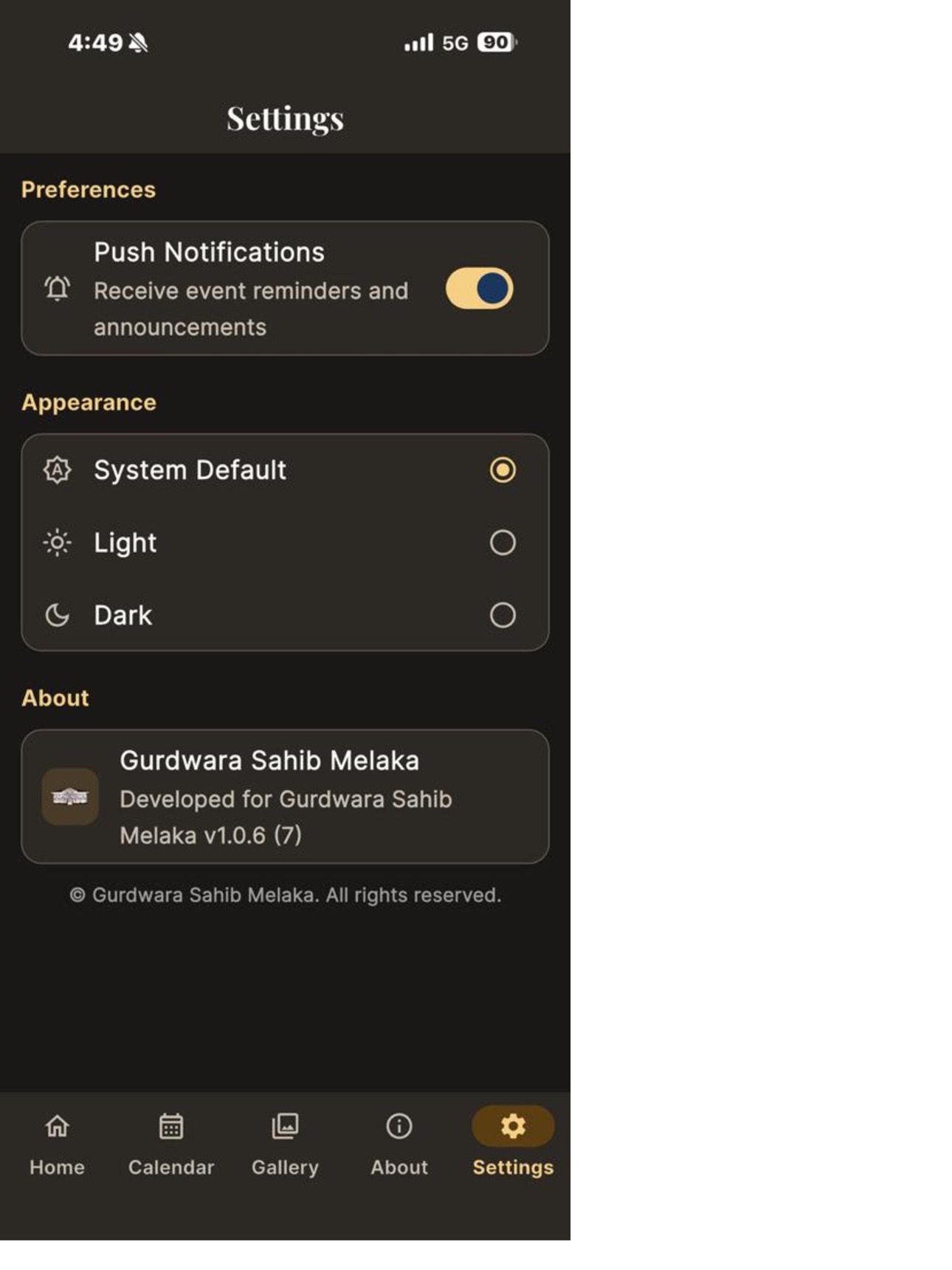 Screenshot 7 of Gurdwara Sahib Melaka