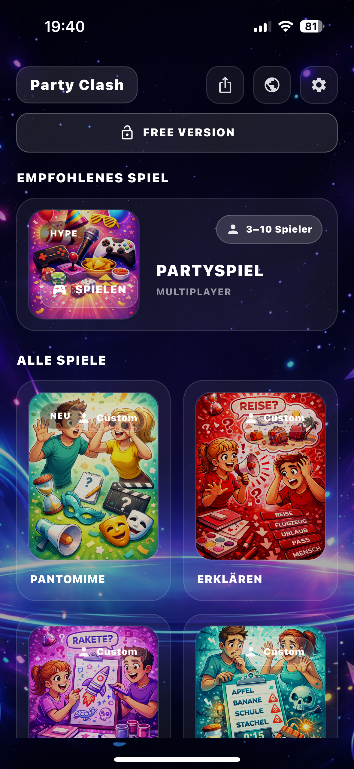 Party Clash – Party Game