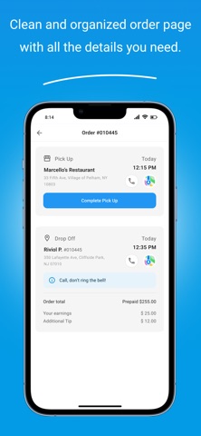 Driver OrderSmile Screenshot 3 of 7