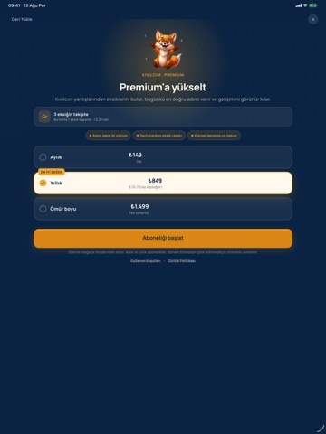 Kıvılcım: Yapay Zeka Asistanın iPad screenshot
