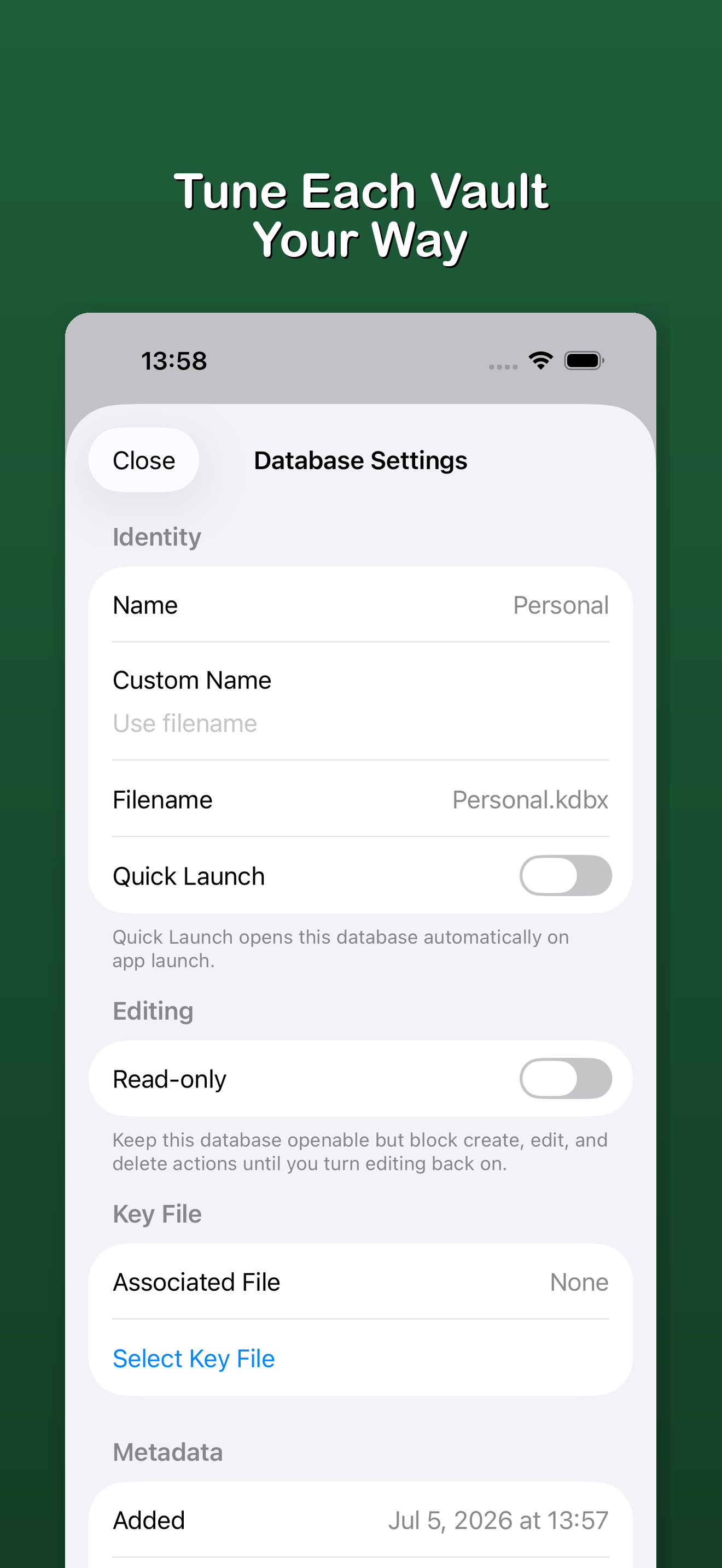 KeeForge: KeePass Manager screenshot 4