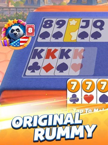 Rummy Plus -Original Card Game iPad screenshot
