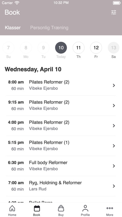 House of Pilates Screenshot