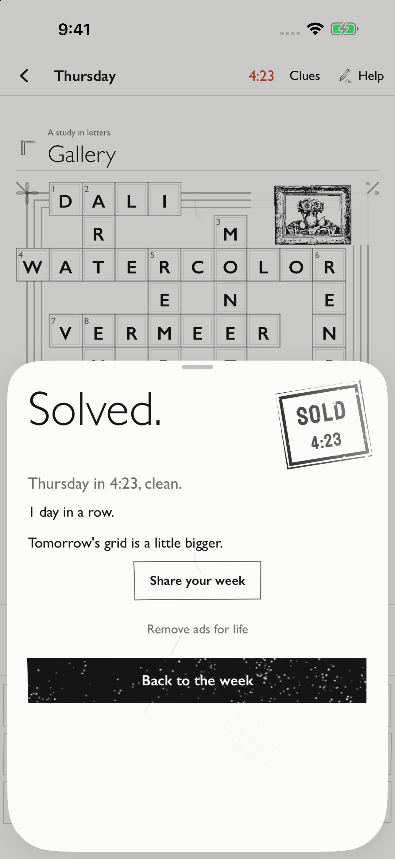 Screenshot 5 of Crossweek